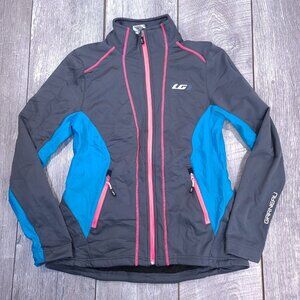 Louis Garneau Jacket Womens Medium Enerblock Full Zip Cycling Windbreaker